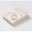 Плед хлопковый " Soft Cotton" цвет: бежевый ПЛ-02.4