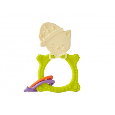 Универсальный прорезыватель MEOW TEETHER цвет: зеленый