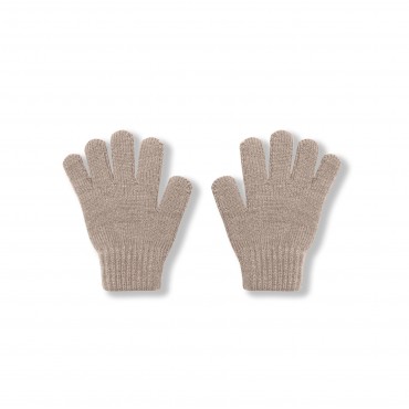 Перчатки детские вязаные S (1-2 года) цвет: теплый беж 3590-122