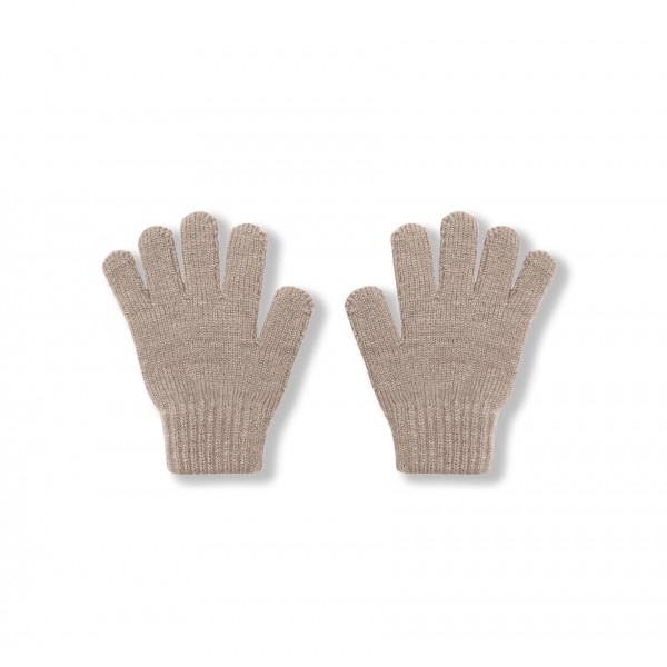 Перчатки детские вязаные S (1-2 года) цвет: теплый беж 3590-122