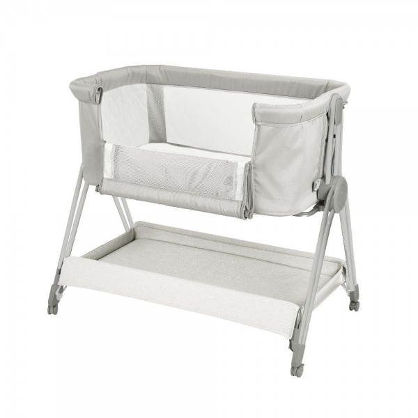 Колыбель-кроватка приставная Carrello Gracia CRL-16502 серая