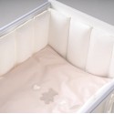 Защита фенс-бортик для детской кроватки Sateen Collection цвет: айвори ФБ-1.03.01