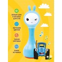 Интерактивная игрушка-погремушка Умный зайка alilo R1 Синий трактор цвет: синий 60346 Интерактивная игрушка-погремушка Умный зайка alilo R1 Синий трактор цвет: синий 60346