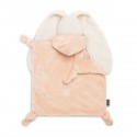 Игрушка мягконабивная комфортер-платочек Зайка бежевый 940