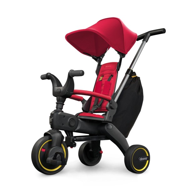 Велосипед детский трехколесный 4 в 1 Simple Parenting Doona Liki Trike S3 цвет: flame red