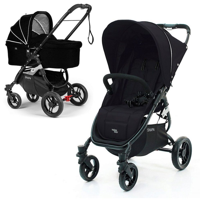 Коляска детская 2 в 1 Valco Baby Snap 4 цвет: coal black