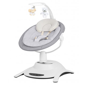 Электрокачели-шезлонг Carrello Adora цвет: Stone Grey CRL-10305 Электрокачели-шезлонг Carrello Adora цвет: Stone Grey CRL-10305