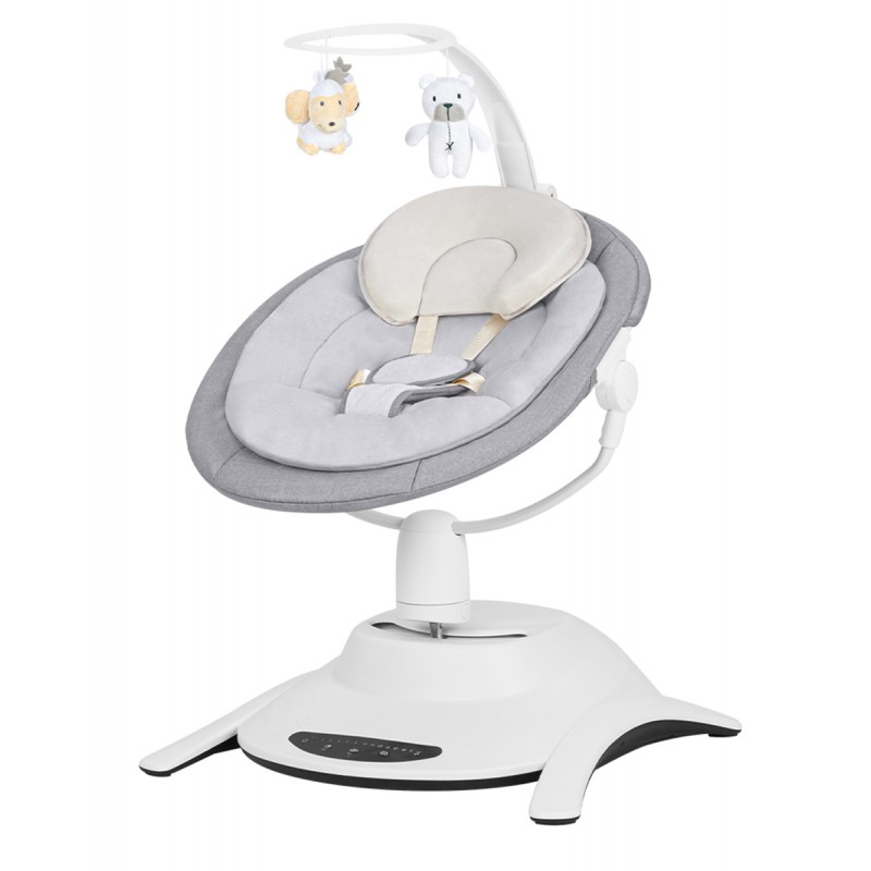 Электрокачели-шезлонг Carrello Adora цвет: Stone Grey CRL-10305