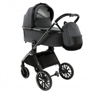 Коляска детская 2 в 1 Pituso  Mayla Lux цвет: dark grey Lux/222