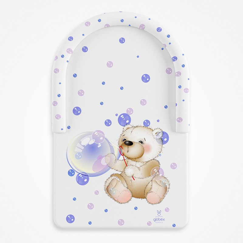 Доска пеленальная 80 х 50 см Комфорт цвет: мишка пузыри 4205/7 Доска пеленальная 80 х 50 см Комфорт цвет: мишка пузыри 4205/7