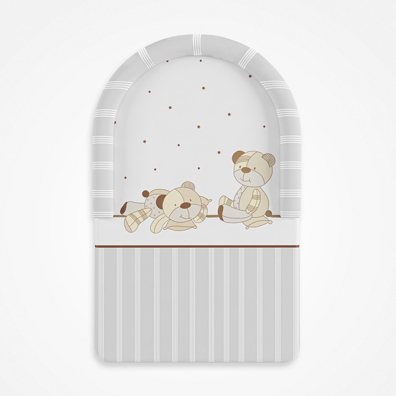 Доска пеленальная 80 х 50 см Комфорт цвет: бэби с рисунком 4205/1