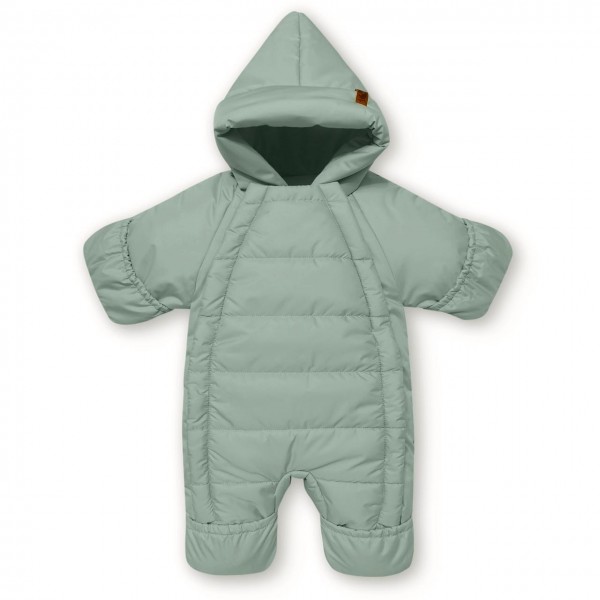 Комбинезон демисезонный DEW с капюшоном 0-6 месяцев цвет: базилик 160-233