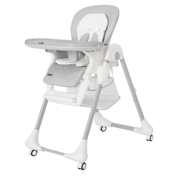 Стульчик для кормления Carrello Toffee цвет: ash grey CRL-9502/3 Стульчик для кормления Carrello Toffee цвет: ash grey CRL-9502/3