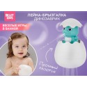 Лейка-брызгалка игрушка для ванны Динозаврик в яйце цвет: голубой REGG-001 Лейка-брызгалка игрушка для ванны Динозаврик в яйце цвет: голубой REGG-001