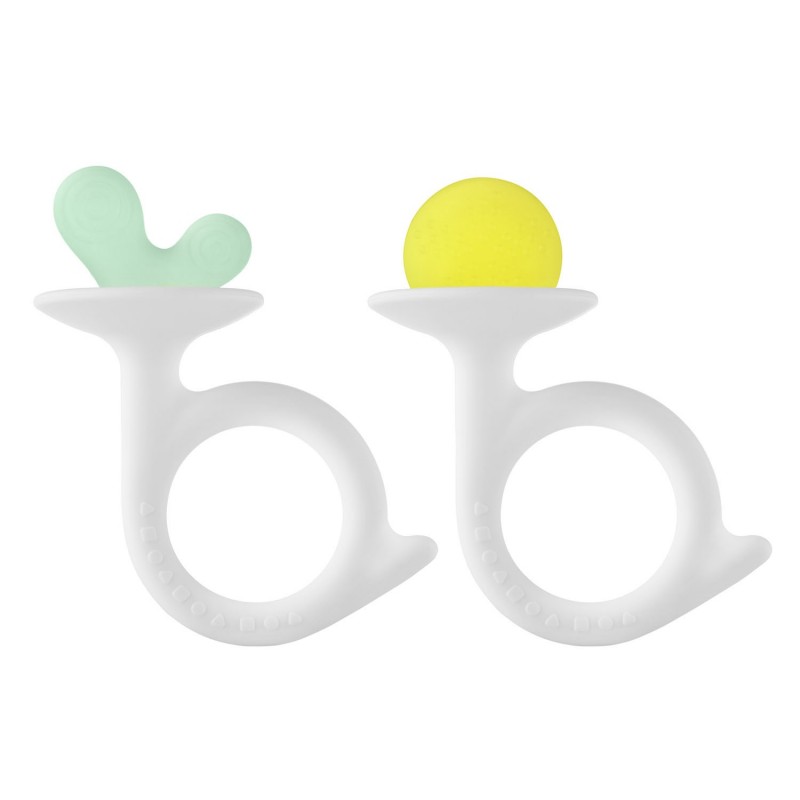 Набор силиконовых прорезывателей FRUITY 2 шт RST-004 Набор силиконовых прорезывателей FRUITY 2 шт RST-004