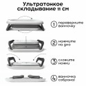 Ванночка складная детская Bubago Felice цвет: Grey/ Серый BG 149-1 Ванночка складная детская Bubago Felice цвет: Grey/ Серый BG 149-1