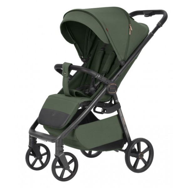 Коляска прогулочная Carrello Bravo carbon 2025 цвет: Tropic Green CRL-5530
