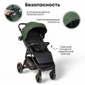 Коляска детская прогулочная BubaGo Model BASS Light 2025 цвет: Green / Зеленый BG 137-2 Коляска детская прогулочная BubaGo Model BASS Light 2025 цвет: Green / Зеленый BG 137-2
