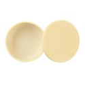 Силиконовая миска на присоске с крышкой Edda цвет: мимоза SBL-01004