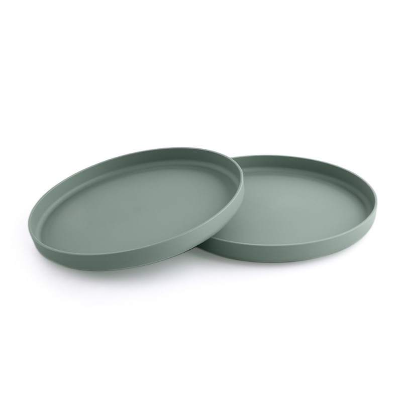 Набор тарелок 2 шт Edda цвет: шалфей PLAP-01003