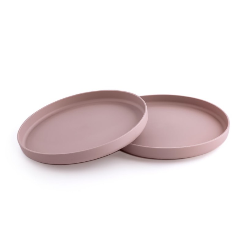 Набор тарелок 2 шт Edda цвет: пудра PLAP-01002 Набор тарелок 2 шт Edda цвет: пудра PLAP-01002