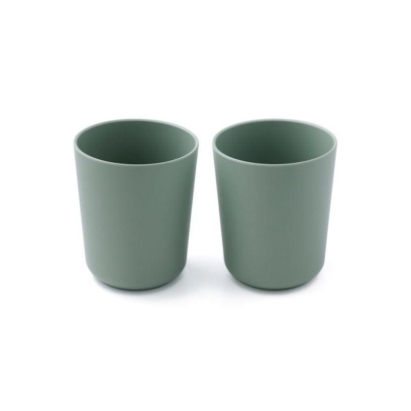 Набор стаканчиков 2 шт Edda цвет: шалфей PLAC-01003 Набор стаканчиков 2 шт Edda цвет: шалфей PLAC-01003