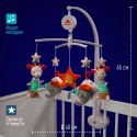 Музыкальный мобиль-каруселька с игрушками Спокойной ночи светится в темноте FEHN 053180 Музыкальный мобиль-каруселька с игрушками Спокойной ночи светится в темноте FEHN 053180