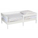 Кроватка детская подростковая 160*80 см Polini kids Simple цвет: белый 3435
