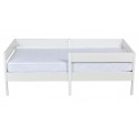 Кроватка детская подростковая 160*80 см Polini kids Simple цвет: белый 3435