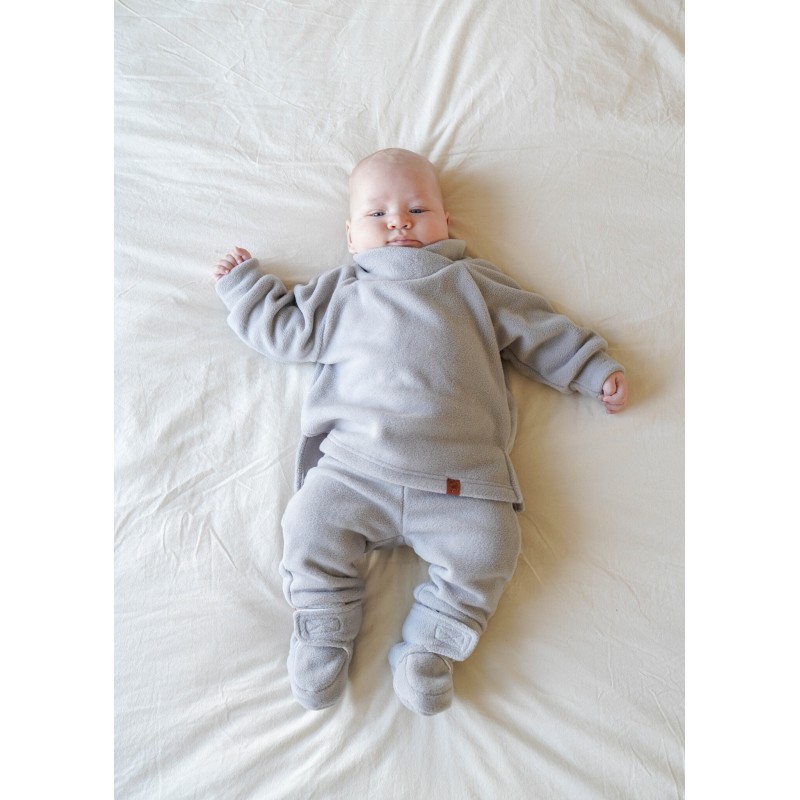 Флисовый костюм Cute 80-86 см цвет: серый 1555-13 Флисовый костюм Cute 80-86 см цвет: серый 1555-13