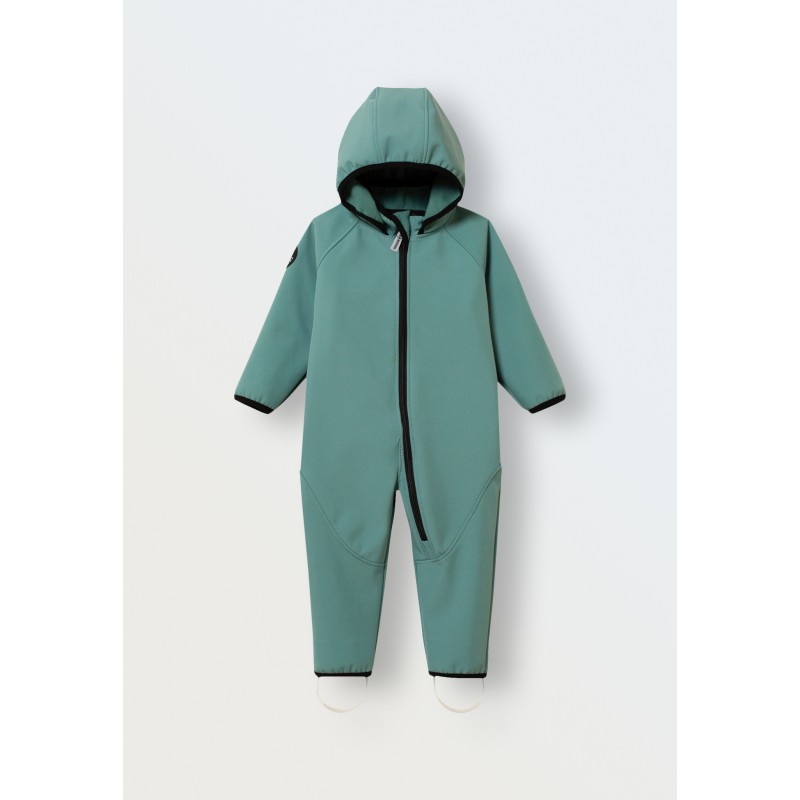 Комбинезон демисезонный мембрана Softshell 80-86 см цвет: базилик 167-233