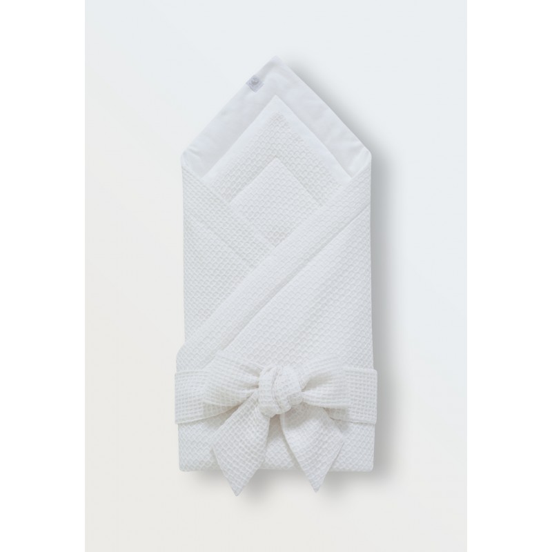 Плед-конверт на выписку и прогулки Honey 85*85 см цвет: экрю 2017-02