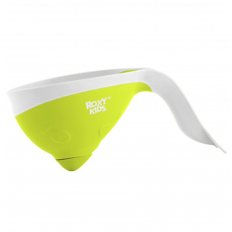 Ковш для мытья головы " Flipper " с лейкой цвет: зеленый RBS-004-GO