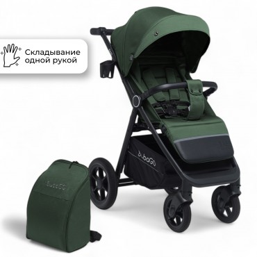 Коляска детская прогулочная BubaGo BASS цвет: Green/Зеленый BG 130-2