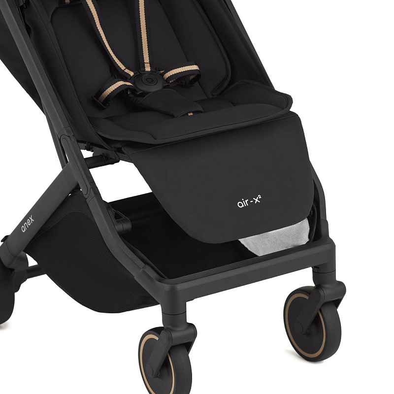 Подставка для ног в детскую коляску Anex Air-X2 цвет: черный new Ax2/Ac-f01