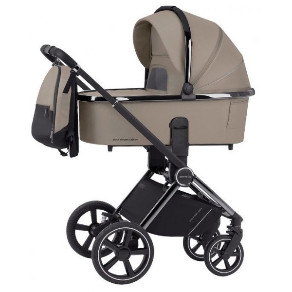Коляска детская 2 в 1 Carrello Ultimo Chrome цвет: Pearl Beige CRL-6520