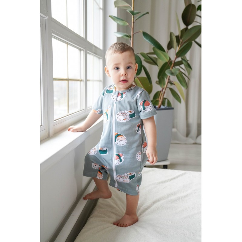 Песочник детский из трикотажа 80-86 см цвет: суши 1516-302