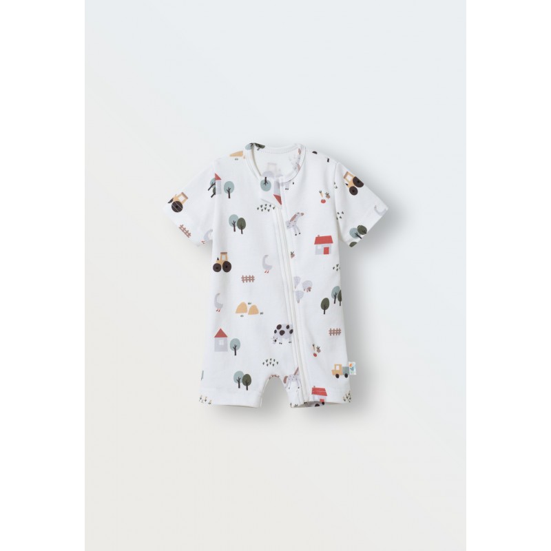 Песочник детский из трикотажа 86-92 см цвет: ферма 1516-296