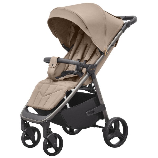 Коляска прогулочная Carrello Bravo PU 2024 цвет: Apricot Beige CRL-8512