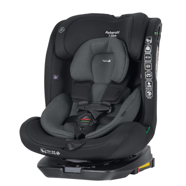 Автокресло детское 0-36 кг Carrello Asteroid i-Size цвет: Magnet Gray KD10