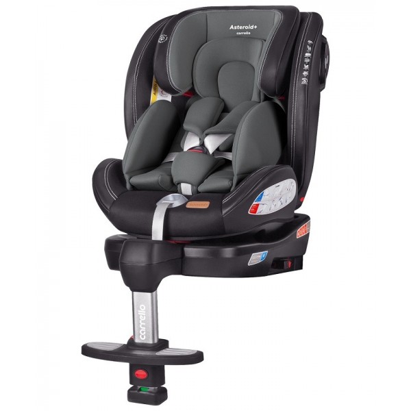 Автокресло детское с ISOFIX 0-36 кг Asteroid + цвет: Shale Grey  G402