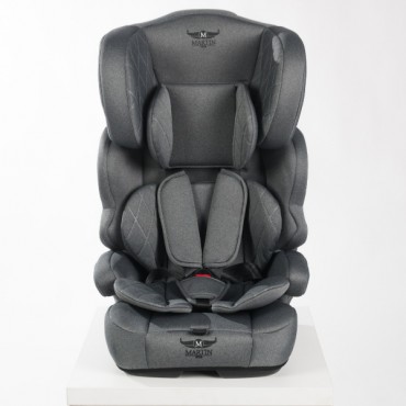 Автокресло-бустер детское 9-36 кг Martin noir PIONEER Profix цвет: Monaco Grey