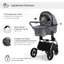 Коляска детская 2в1 Sweet Baby Elegante BRD цвет: Grey