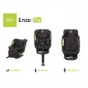 Автокресло детское 0-36 кг с Isofix 4BABY Enzo-Fix цвет: black Автокресло детское 0-36 кг с Isofix 4BABY Enzo-Fix цвет: black