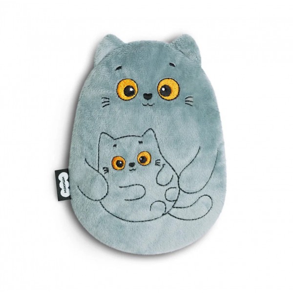 Игрушка-грелка с вишневыми косточками 3 в 1 "Мякиши" Кошка с котенком 917