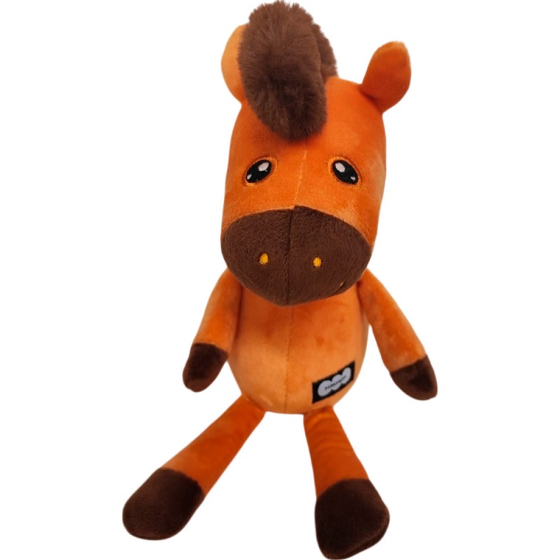 Игрушка мягконабивная " Мякиши" Лошадка Карамелька 1032