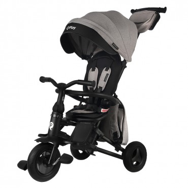 Велосипед трехколесный Qplay Nova + цвет: Grey/Серый S700-17 PLUS-Grey Велосипед трехколесный Qplay Nova + цвет: Grey/Серый S700-17 PLUS-Grey