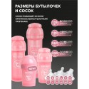 Антиколиковая бутылочка для кормления Twistshake 125 мл. цвет: Пастельный розовый /Pastel Pink