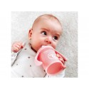 Поильник-непроливайка 4+m. Twistshake Mini Cup 230 мл. цвет: Пастельный розовый /Pastel Pink
