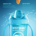 Поильник-непроливайка 4+m. Twistshake Mini Cup 230 мл. цвет: Пастельный синий /Pastel Blue